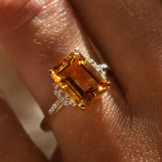 An Introduction to Citrine Rings: A Burst of Color and Elegance