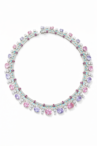 Rosy Mirage Necklace Suite