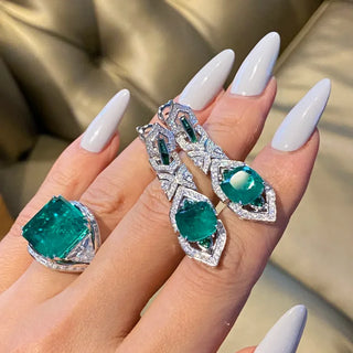 Emerald Affair Earrings