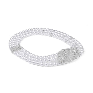 Halo Pearlline Necklace