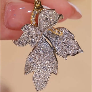 Lustre Leaf Earrings