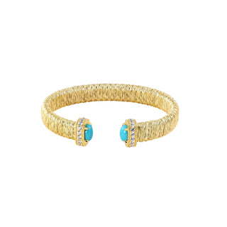The Gilded Coil Cuff