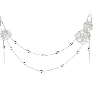 Rose Layered Necklace