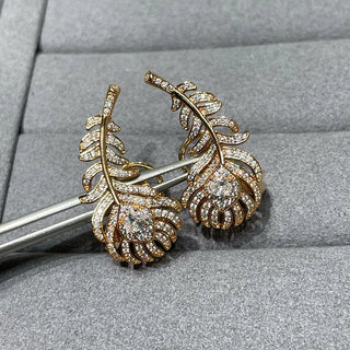 Golden Crest Ear Cuffs
