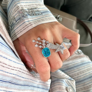 Comet Bleu Ring