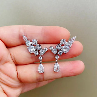 Whispers in Gold Drop Earrings
