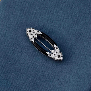 Black Veil Radiance Brooch